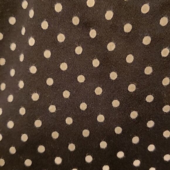 Chaps Est 1978 Women's ⚫/white polka-dot slacks - Picture 2 of 5